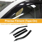 Set of 4 Window Deflectors for Subaru Forester (2019–2024)