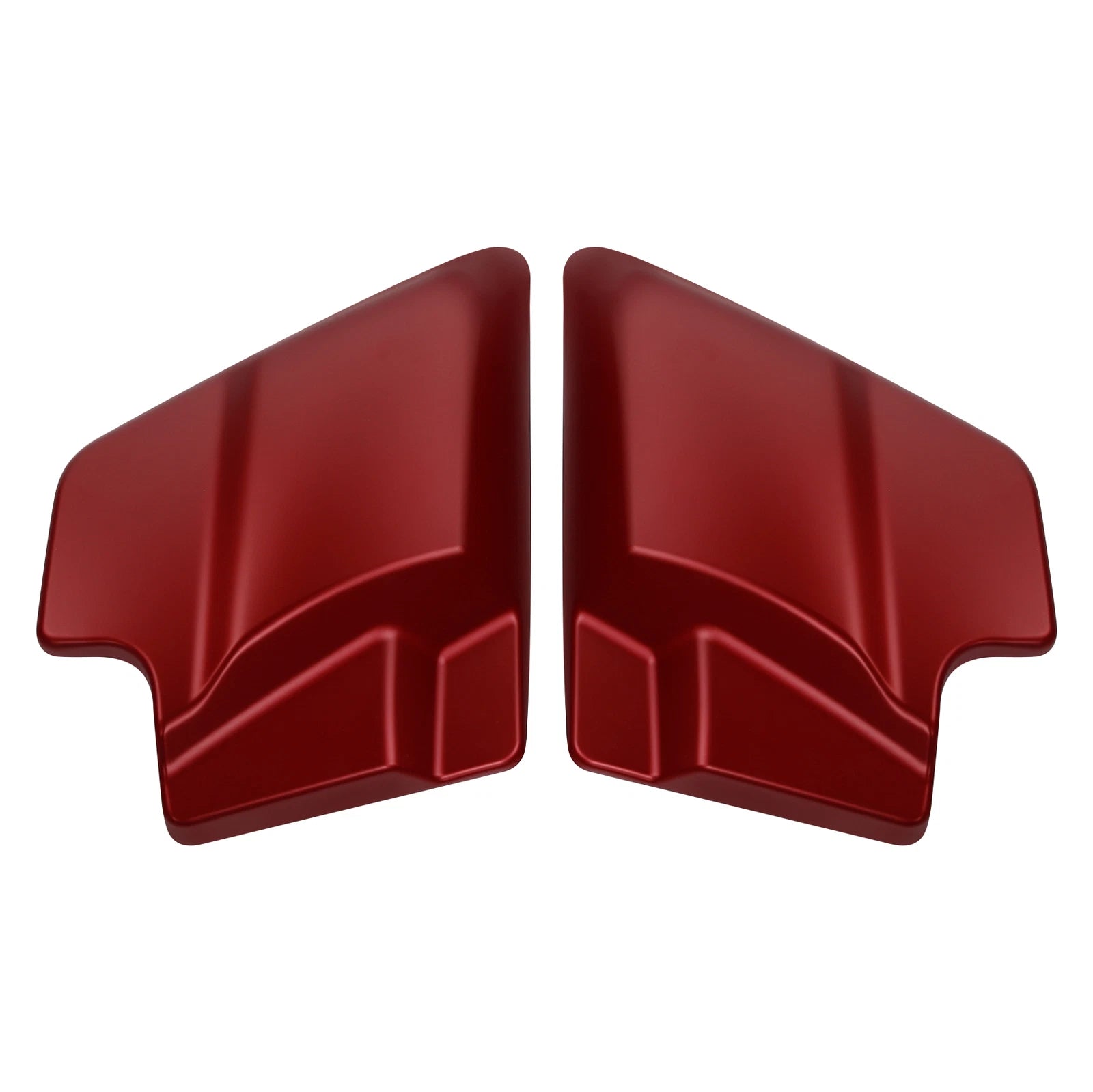 Battery Side Cover Panel for Harley Road Glide King (2009–Present) Wicked Red Denim
