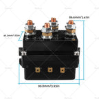 500A 12V HD Electric Contactor Winch Solenoid for 4x4 Recovery