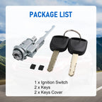 Ignition Switch Cylinder Lock for Honda Accord Acura (2002–2014) with 2 Keys