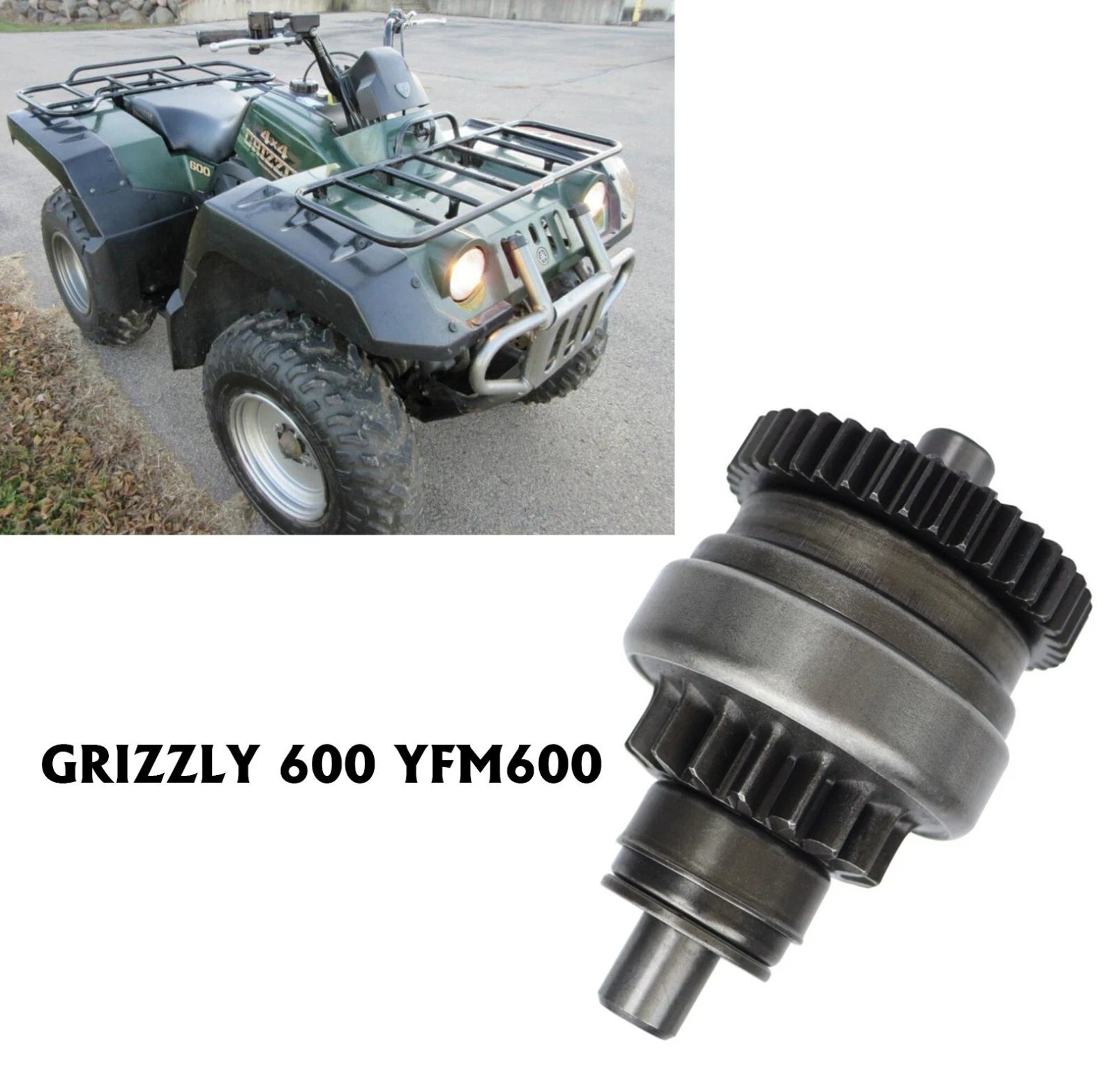 Starter Bendix Drive for Yamaha YFM600 (1998–2001)