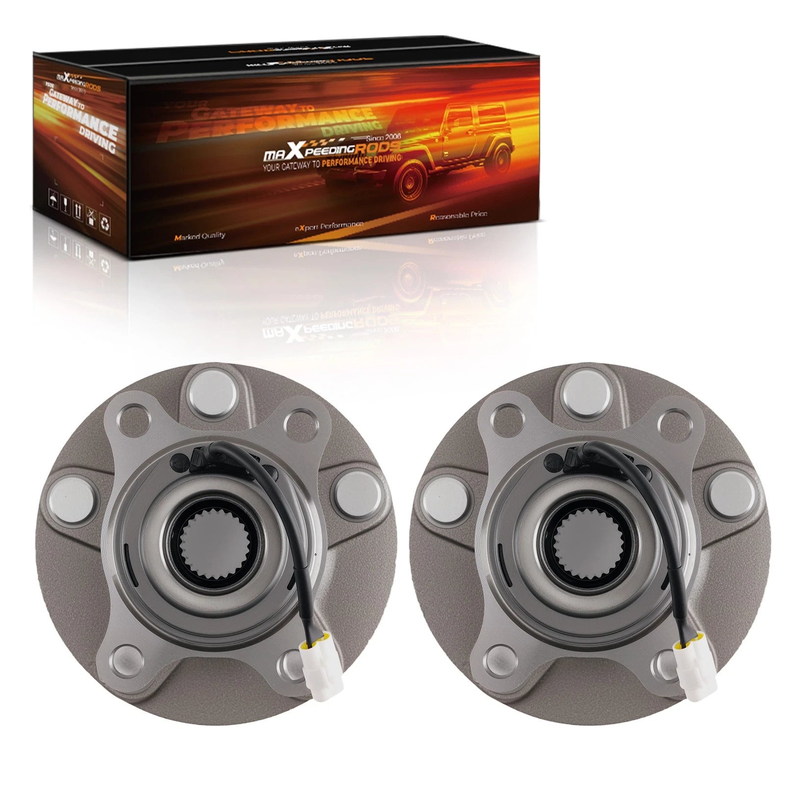 Rear Left/Right Wheel Bearing Hub for Suzuki SX4 (2007–2013) AWD