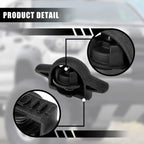 2pcs Tie-Down Bed Cargo Cleat for Toyota Tacoma (2005–2020) PT278-35112 Black