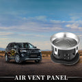 Air Vent Panel for Ford F150 (2009–2014) - Matte Silver Tone