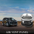 Air Vent Panel for Ford F150 (2009–2014) - Matte Silver Tone