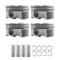 Set of 4 Piston & Rings for Hyundai Elantra, Kia Soul, Forte (2014–2020)