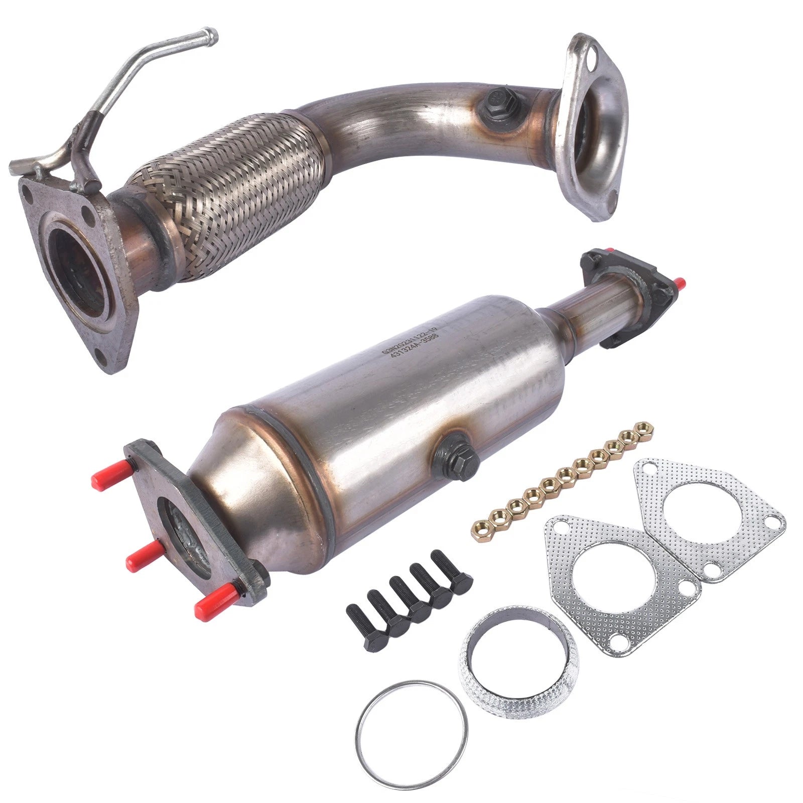 Front Flex Pipe & Catalytic Converter 6H28826/45109 for Honda Accord 2.4L (2003–2007)