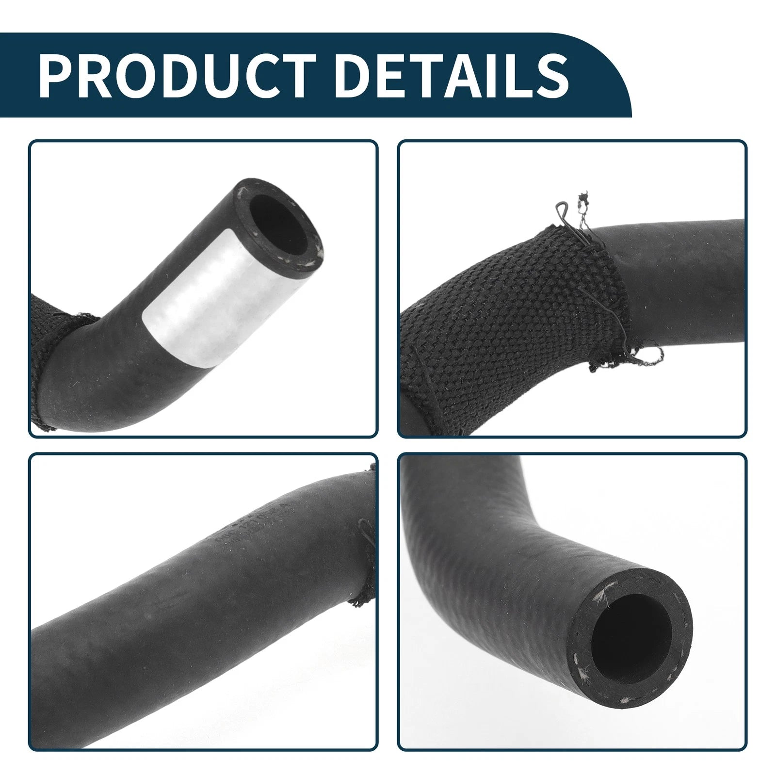 Radiator Hose Coolant Pipe for Audi A4 (2001–2004) No. 06C121058A Rubber