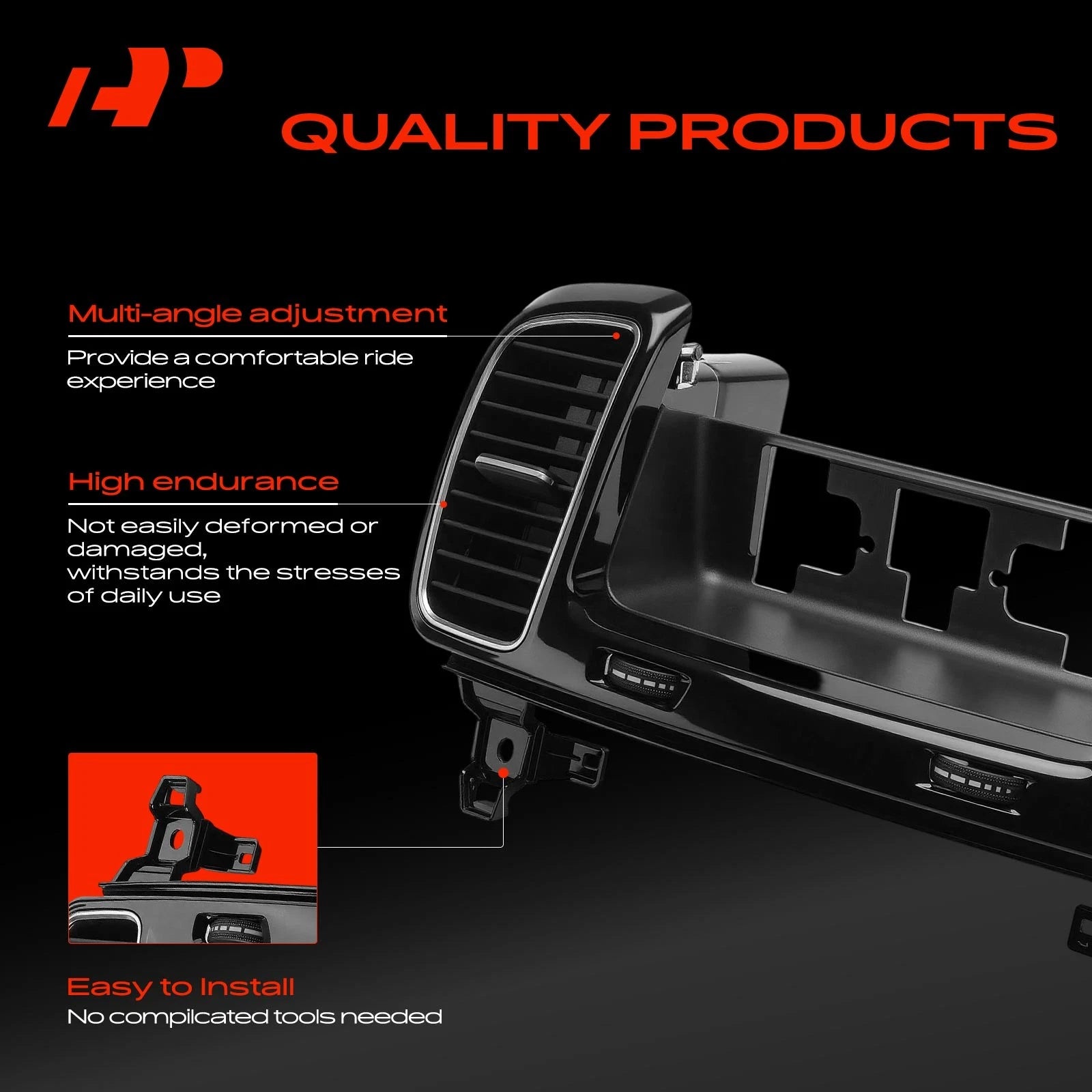 Front Center Dash Air Vent for Mercedes-Benz GL350 GL63 AMG (2013–2019)