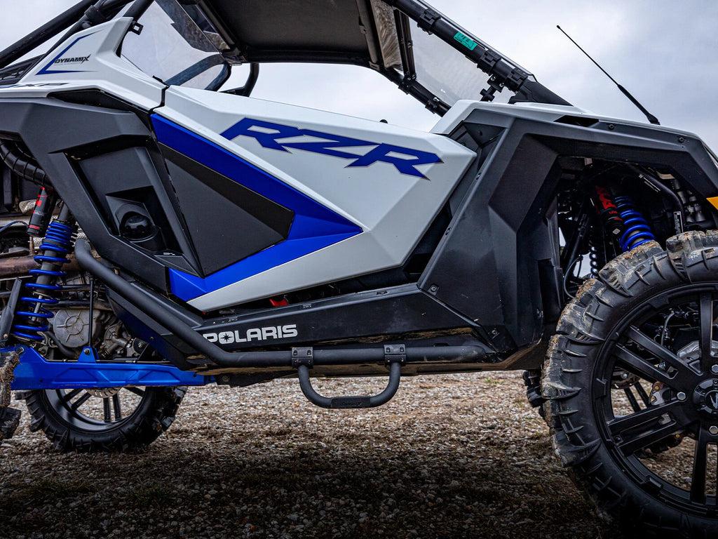 SuperATV Nerf Bars for Polaris RZR PRO XP (2020+) w/ Steps