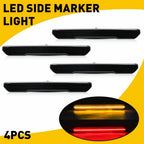 4X LED Side Marker Light Lamps for GMC Sierra 2500 3500 (2020–2022)