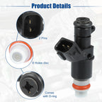 1pc Fuel Injector Nozzle for Honda Accord 3.0L V6 (2003–2007) 16450-RCA-A01