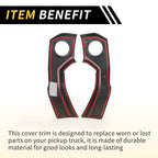 Set of 2 Carbon Fiber A/C Air Outlet Cover Trims for Toyota Tundra (2014–2021)