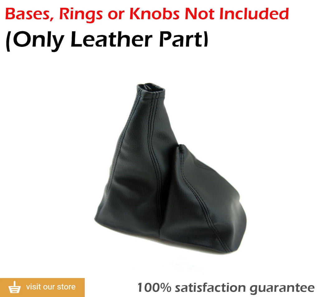 Shift Boot Cover for Isuzu Rodeo (1990–1995) Black PVC Leather