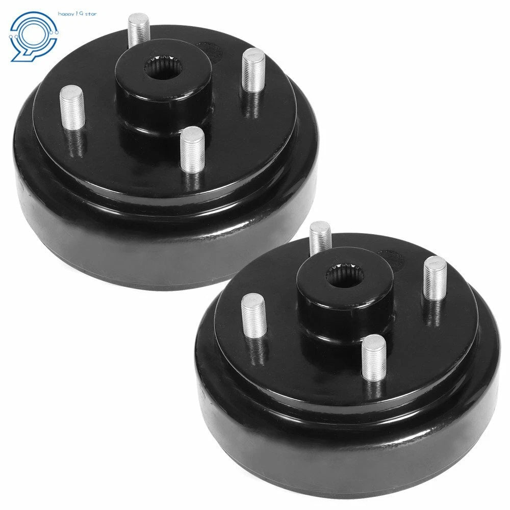 2X Rear Wheel Brake Hub Drum for EZGO Golf Cart G&E 2 Cycle (1982–1993) 17082-G2