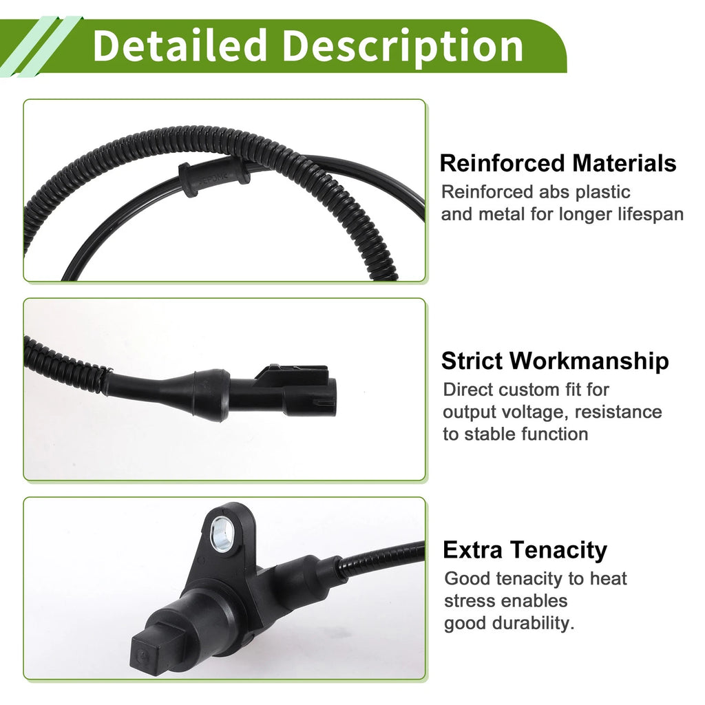 ABS Wheel Speed Sensor for Ford Windstar (1995–2003) No.XF2Z2C190AA/970092