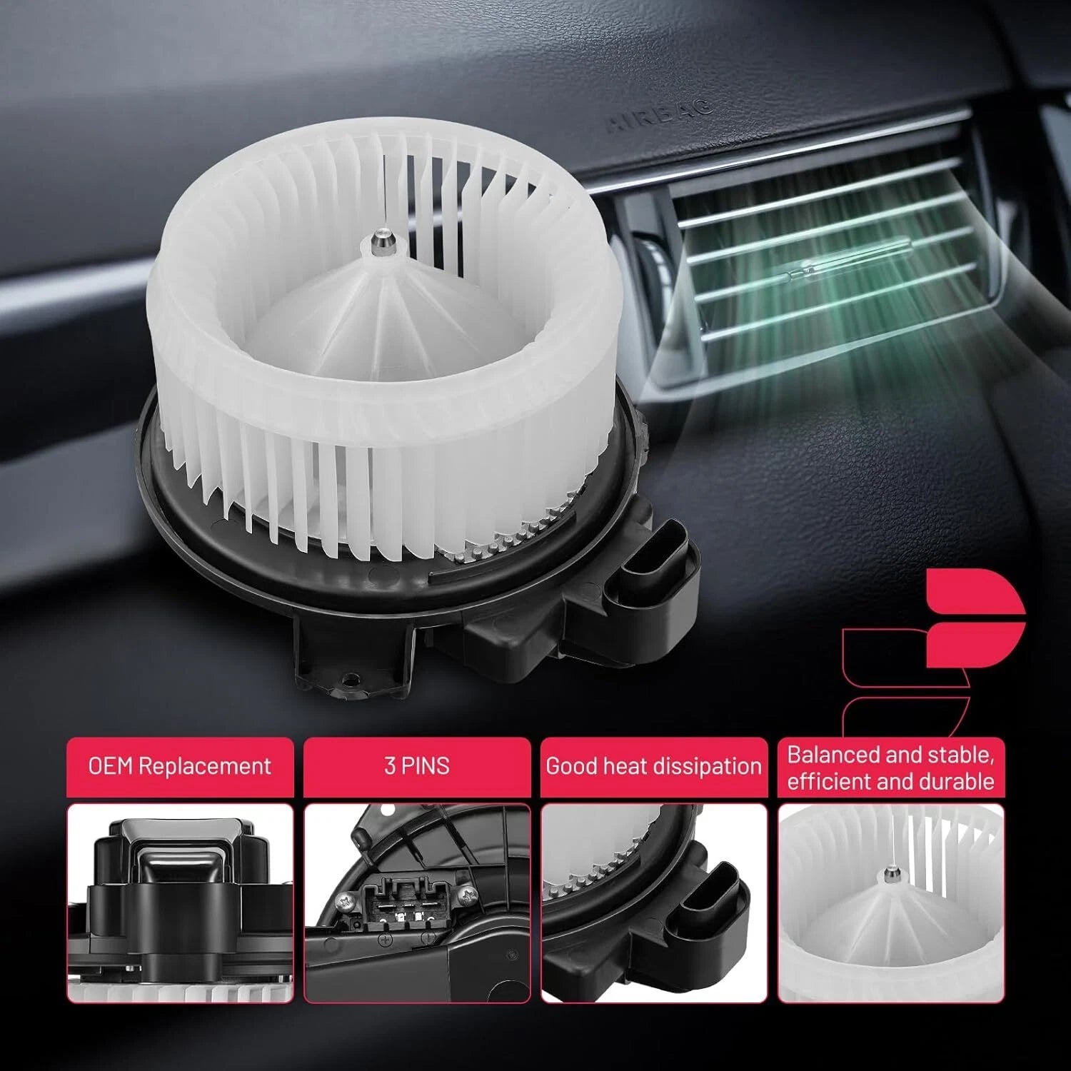 Blower Motor Fan for Pathfinder Xterra (2005–2015)