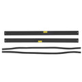 Black Aluminum Roof Cross Bars for Honda Element (2003–2011) 45KG Capacity