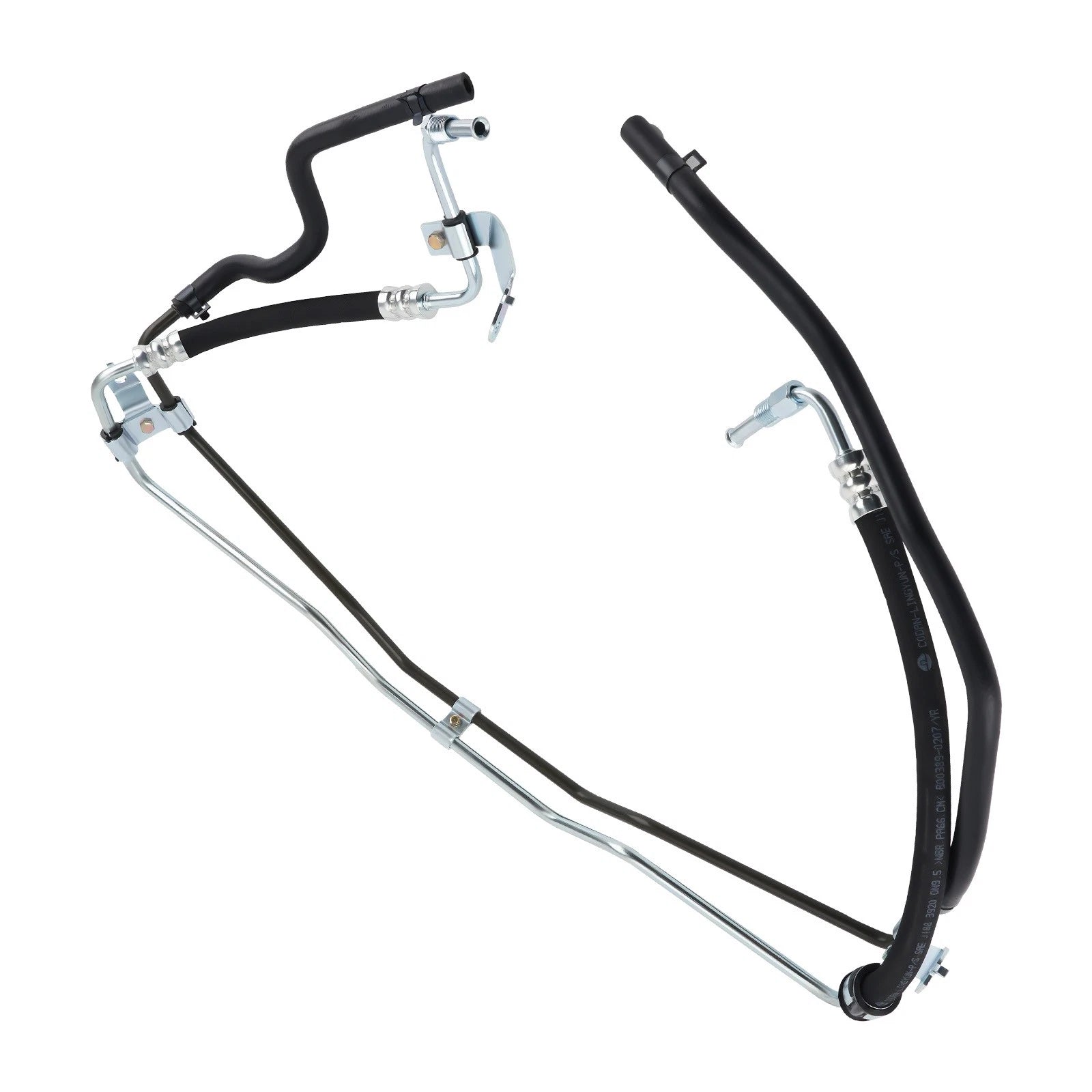 Set of Power Steering Pipes Hoses for Toyota Hilux D4D (2005–2015) Diesel