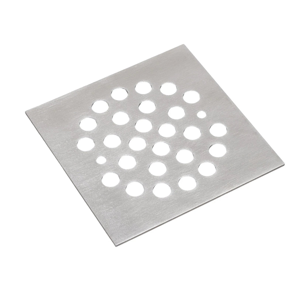 Square Floor Drain Cover for 4 Inch Drains (304 Stainless Steel)