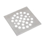 Square Floor Drain Cover for 4 Inch Drains (304 Stainless Steel)