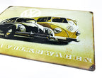 Metal Sign Vintage Volkswagen Beetle Large Reproduction for (1957–1979)