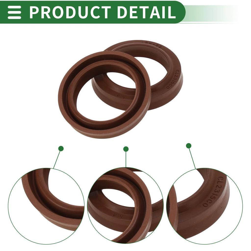 Set of 5 Oil Seal Rotary Shaft Seal FKM Rubber 22x30x4.5mm
