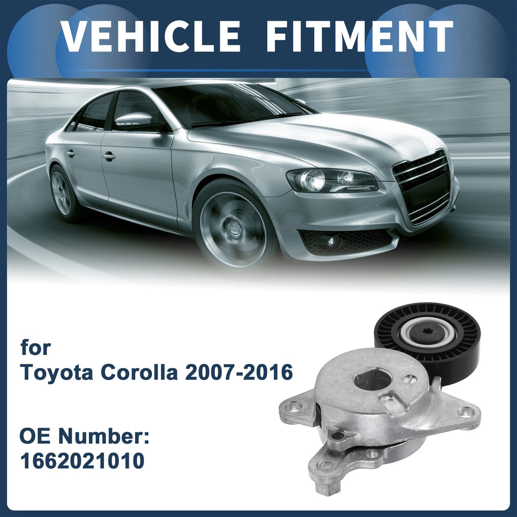 Belt Tensioner for Toyota Corolla/Axio 1NZFE (2012–2015) No. 1662021010 Metal