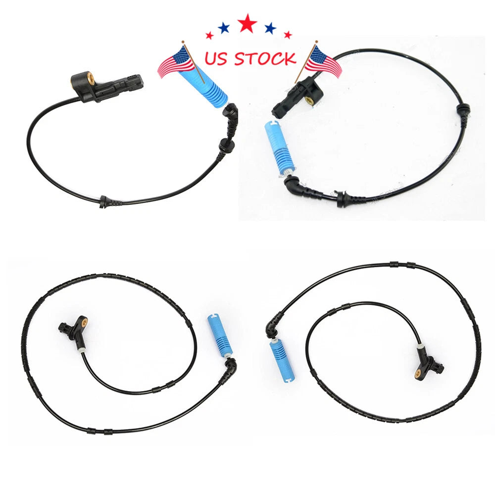 Set of 4 Wheel ABS Speed Sensors for BMW 323ci 325Ci 320i 323i