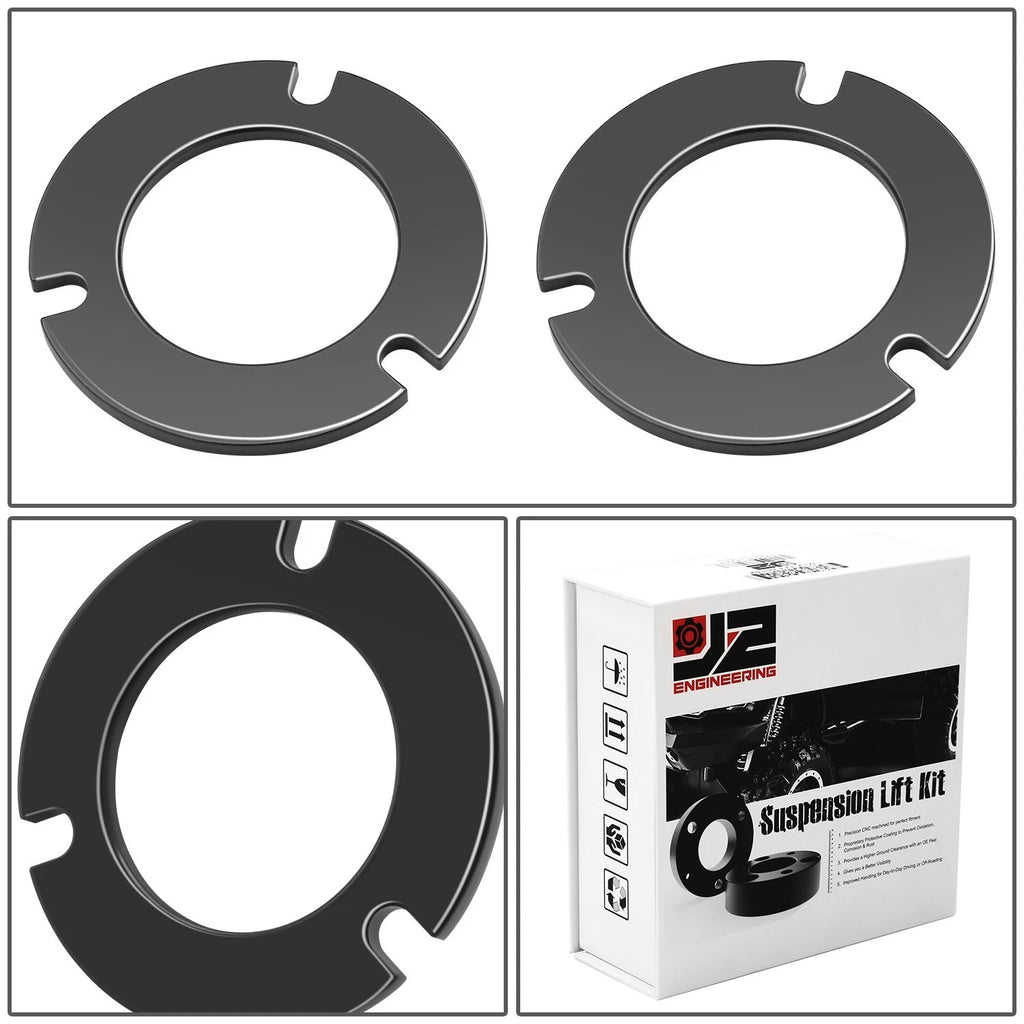 Set of 2 Lift Strut Top Mount Spacers for GX460 4Runner FJ Cruiser Tacoma (2003–2023)