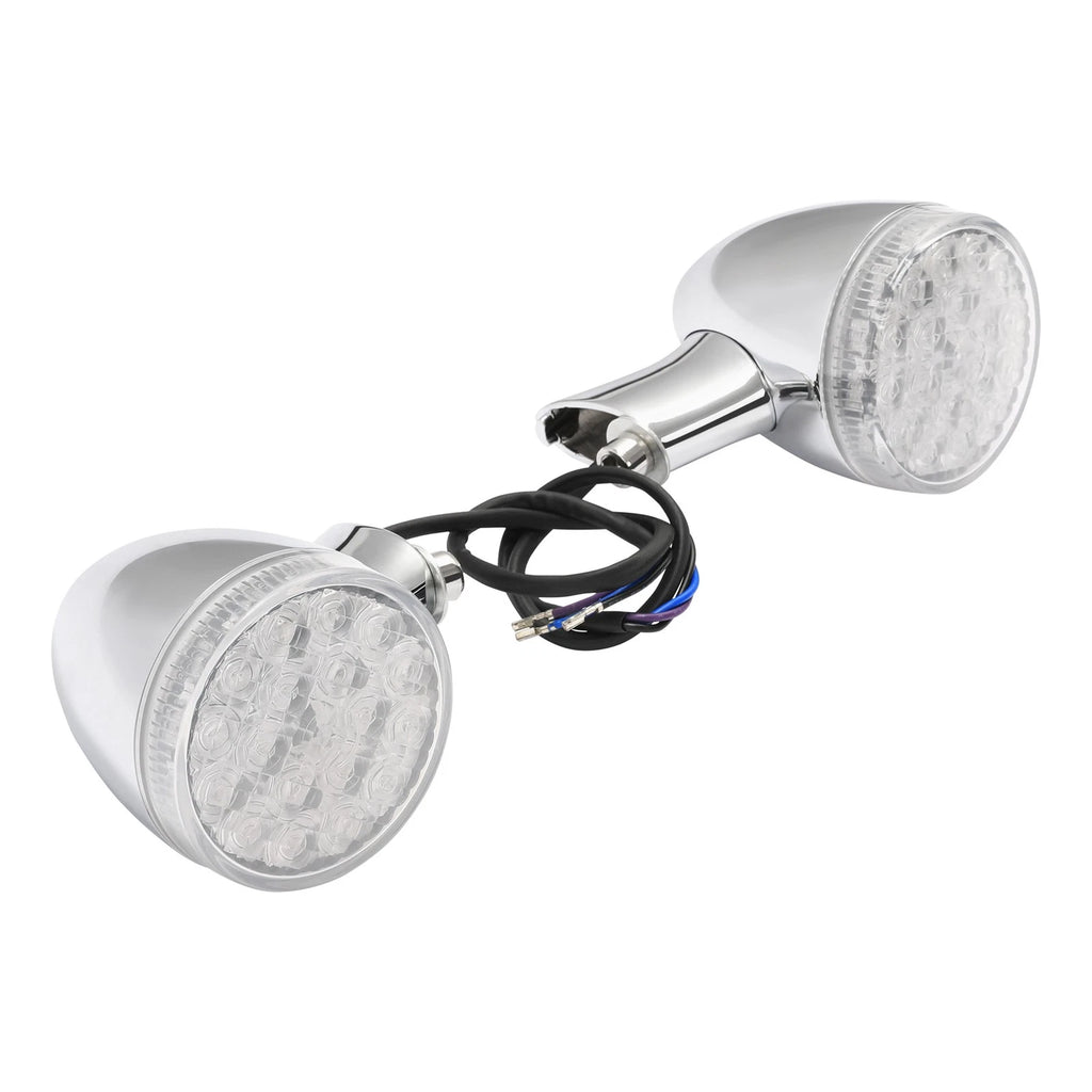 Front Turn Signal Lights for Harley Touring Street Glide (2009–2024) Softail (2000–2025)