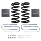 Front 3" Drop Coils & Rear 4" Blocks for Dodge Dakota 2WD (1997–2004)