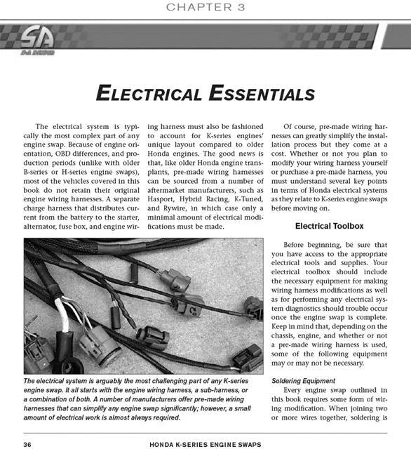 Honda Engine Swap Guide Book for Honda Vehicles 