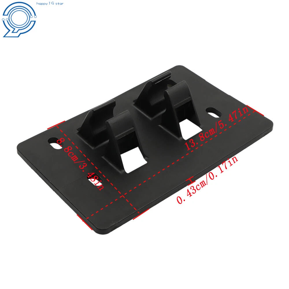 Windshield Handle Base for Polaris (Glass Tip-Out Full)