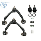 Set of 4 Front Upper Control Arms with Ball Joints for Ford F-150 F-250