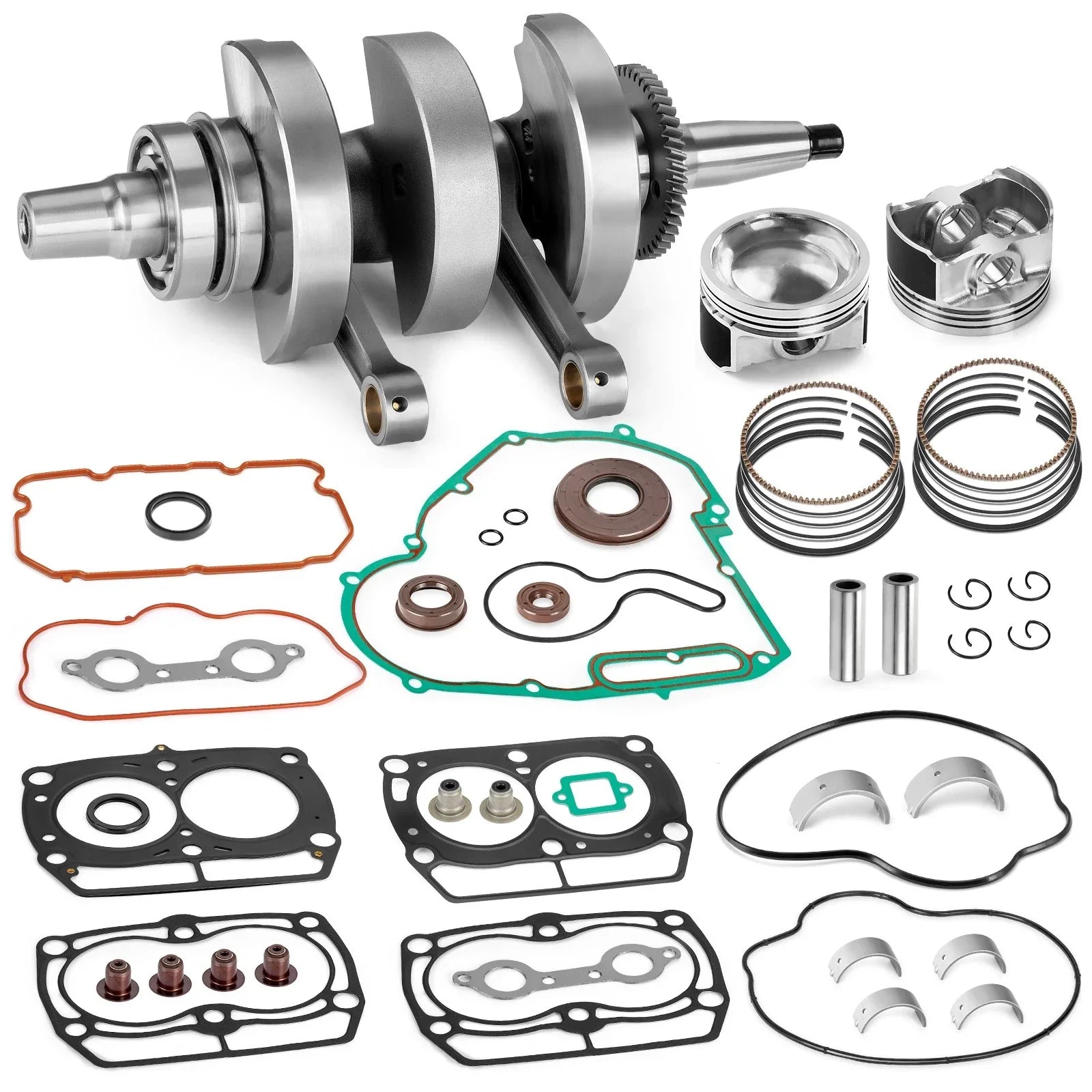Crankshaft Piston Rebuild Kit for Polaris Sportsman 800 6x6 EFI (2010–2014)
