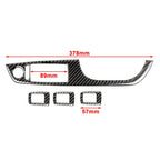 4 x Window Lift Switch Panel Cover Trim for BMW 3 Series E90 (2005-2012)