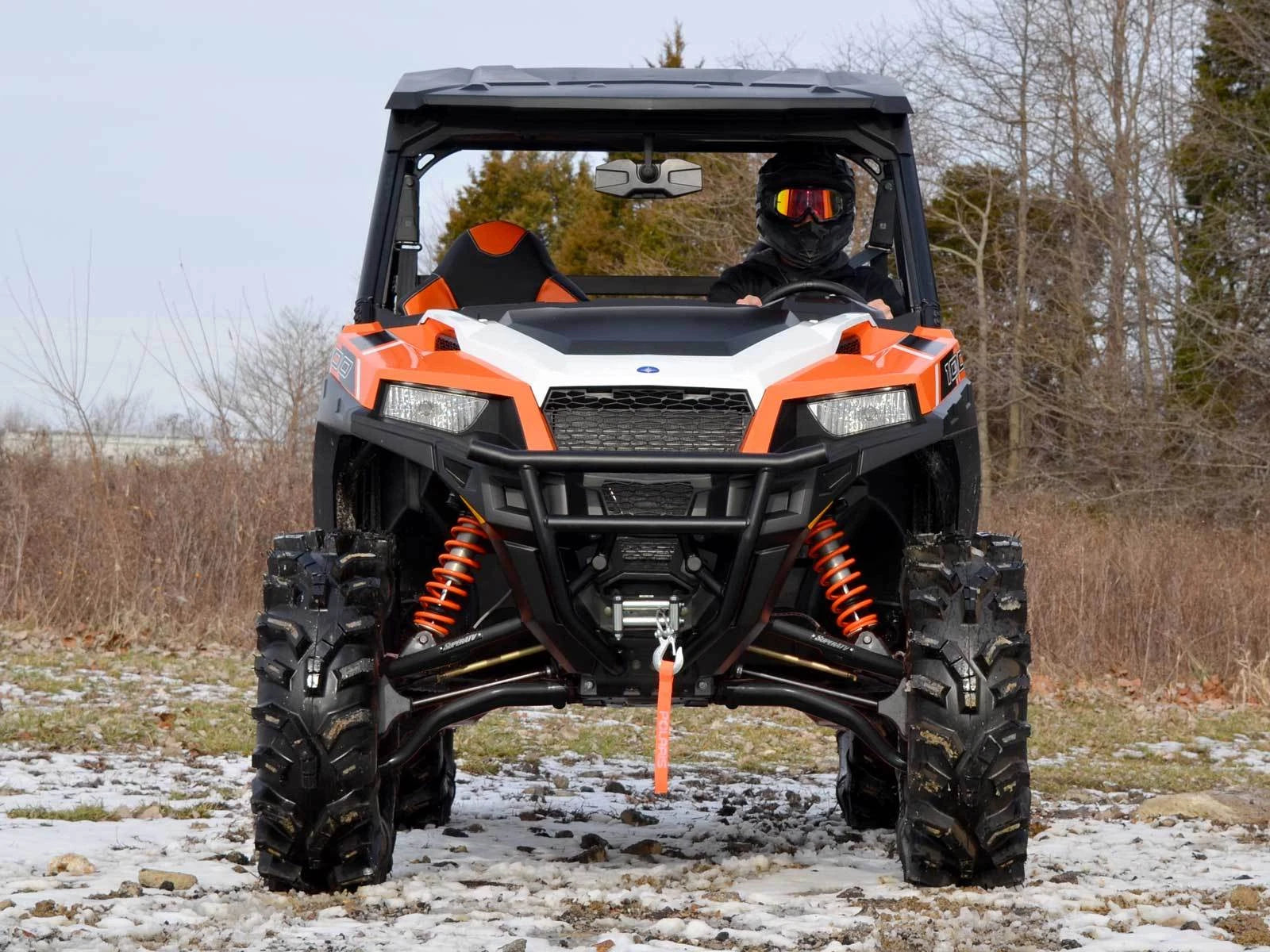 High Clearance A-Arms for Polaris General 1000 (2017–2023) - 1.5" Offset, Black