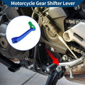 Folding Motorcycle Gear Shifter Lever for Honda CRF150F (2003-2017) Blue/Green