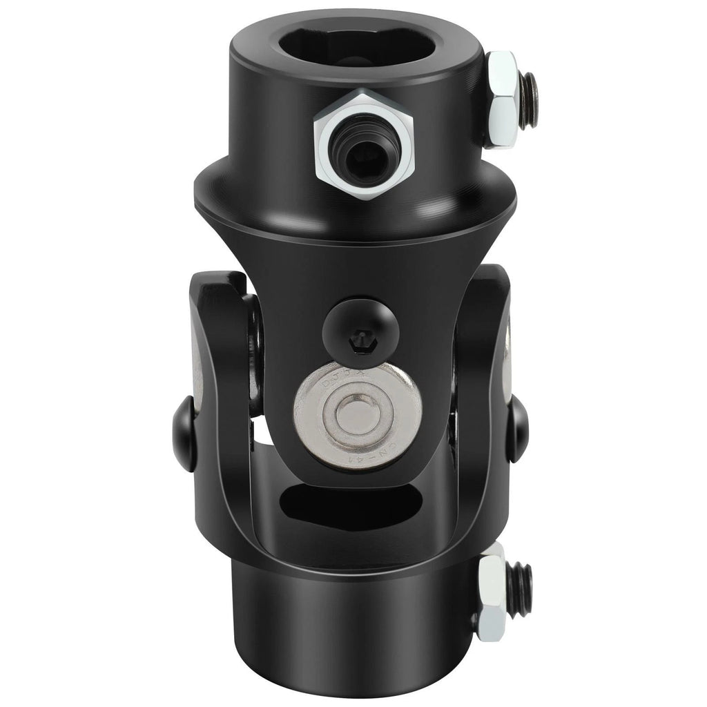 Steering U-Joint for Ford Triangle X (3/4" DD, Steel, Black)