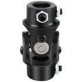 Steering U-Joint for Ford Triangle X (3/4" DD, Steel, Black)