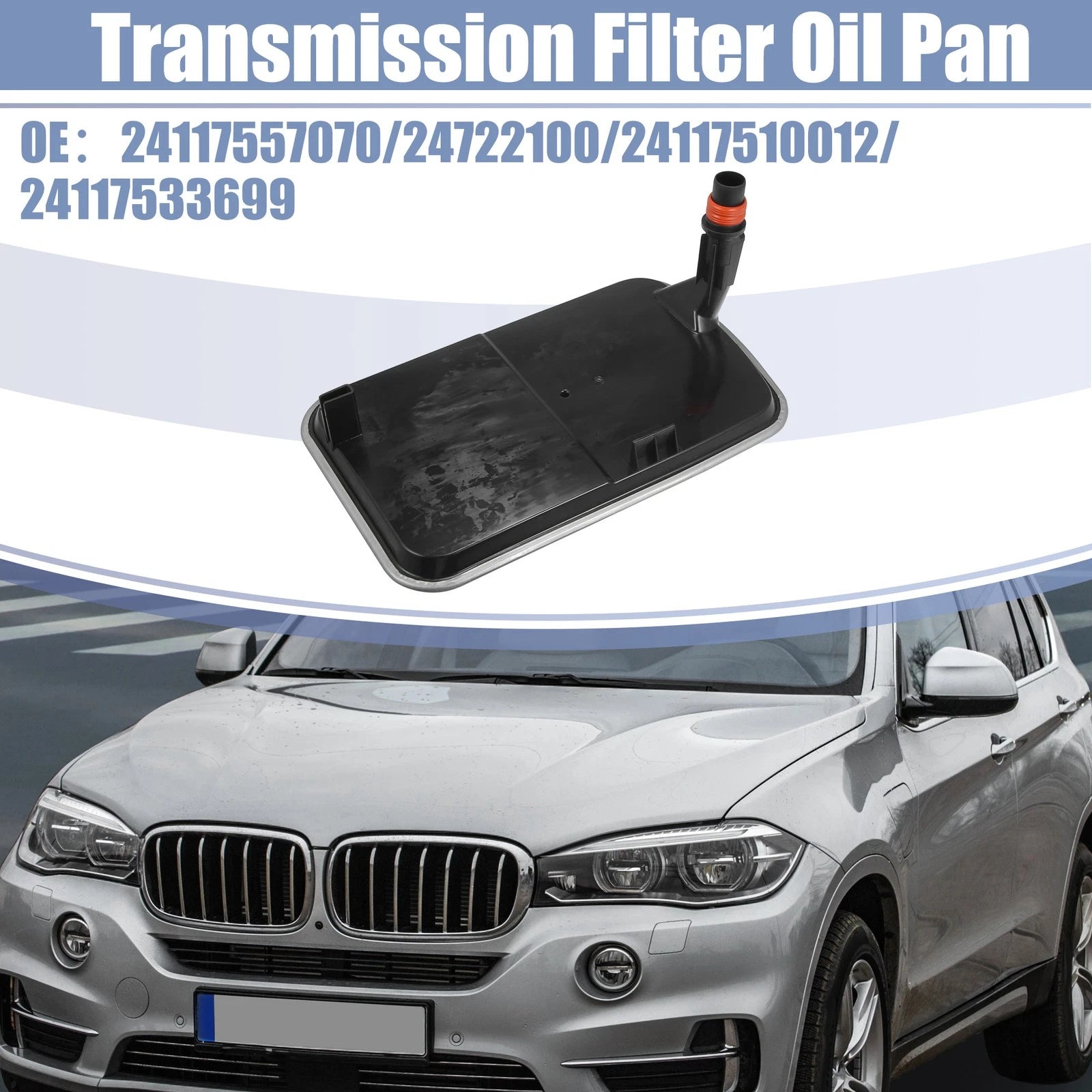 Transmission Filter Oil Pan for BMW X5 3.0i (2000–2006) - 24117510011