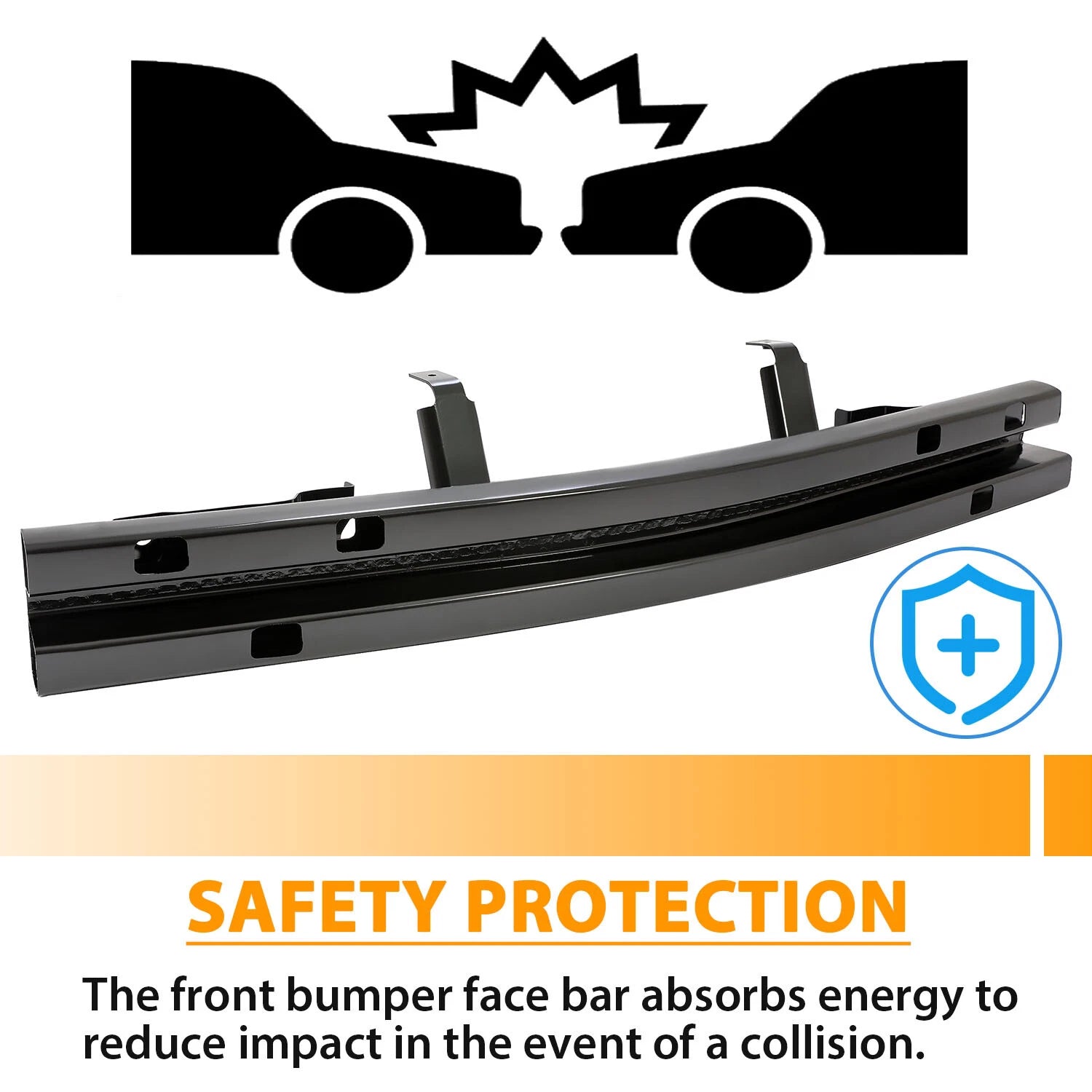 Front Bumper Reinforcement for Chevrolet Suburban Tahoe GMC Yukon (2015–2020)