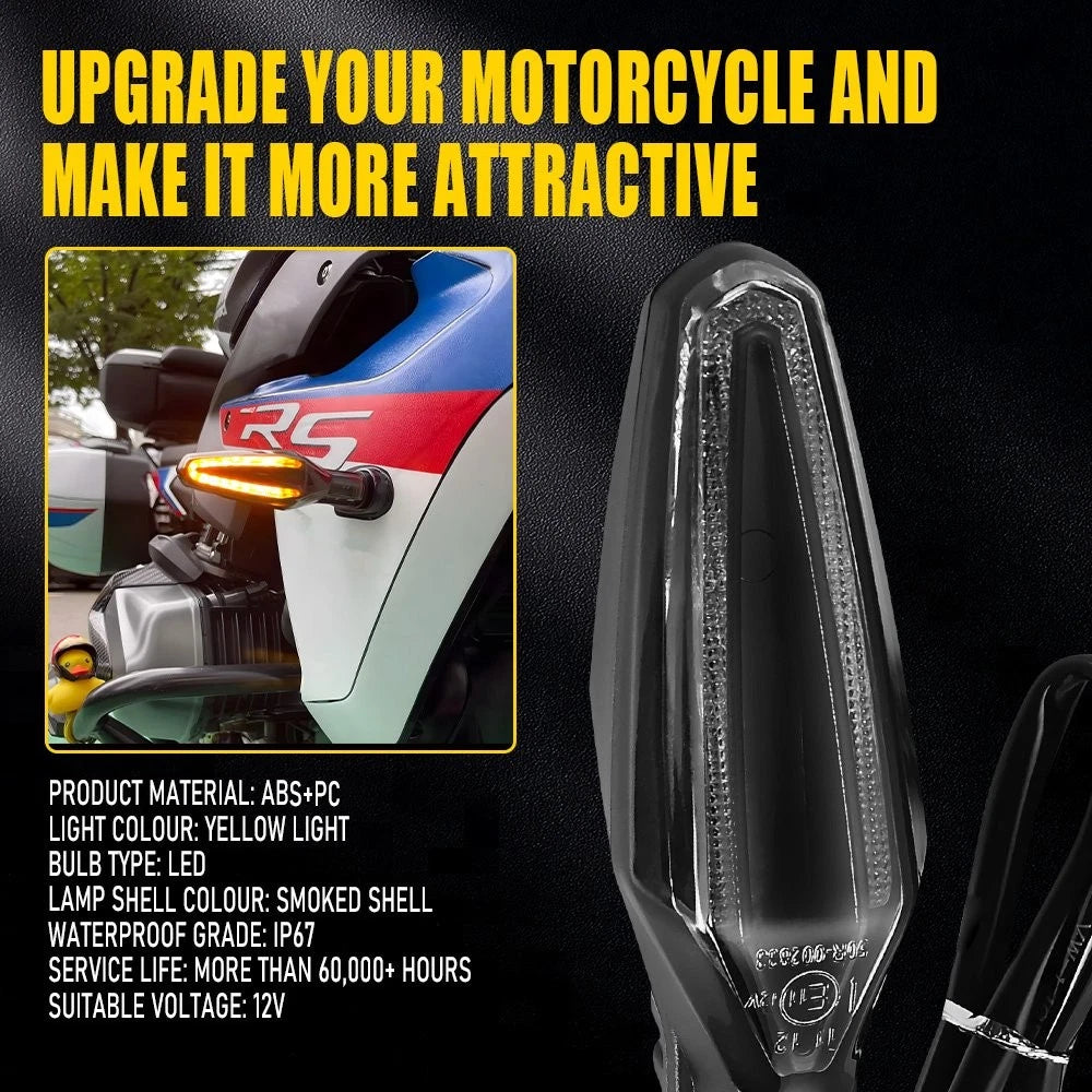 Set of 2 Turn Signal Lights for BMW R1200GS LC ADV (2014–2018)