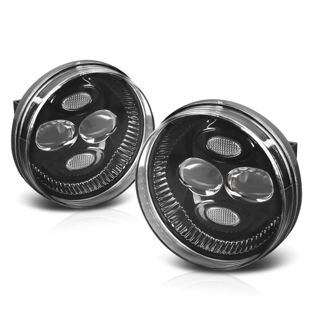 Clear Lens LED Projector Fog Light Lamp for GMC Sierra 1500-3500 (2007–2014)