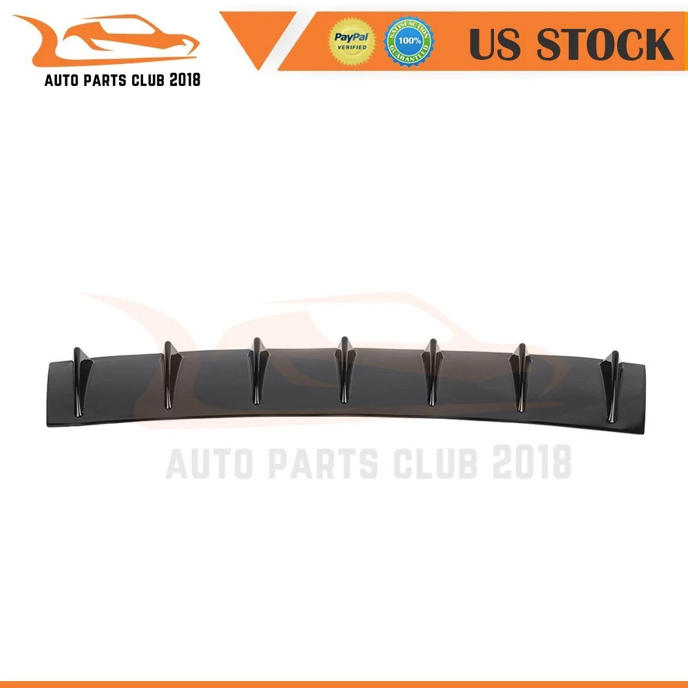 34" Shark Fin Rear Diffuser for Universal Fit Vehicles (All Years)