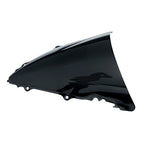 Black Dual Bubble Windshield for Yamaha YZF R6/R6S (2003–2009)