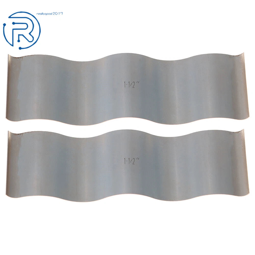 Set of 9 Wavy Steel Parallels for Precision Machining