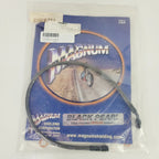 Magnum Black Pearl Upper Brake Line 22" ABS 35° 7/16 for Harley