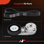 2X Serpentine Belt Drive Component Kit for Chevy Malibu (2005-2012)